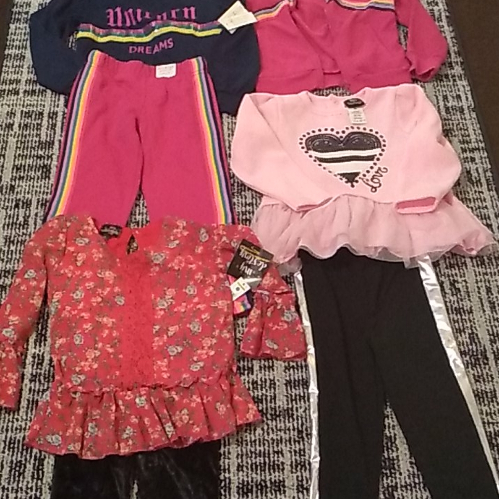 NWT Girls Size 4 Bundle (7) pcs